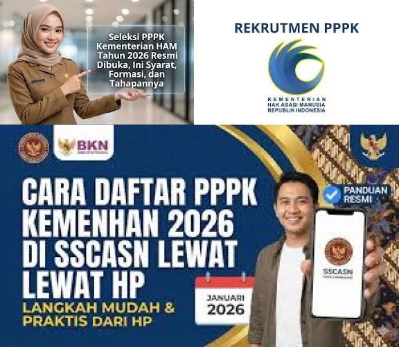 Panduan Cara Daftar PPPK KemenHAM di SSCASN 2026