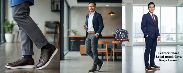 Leather Shoes Lokal untuk Gaya Kerja Formal