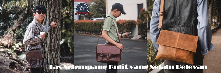 Tas Selempang Kulit yang Selalu Relevan