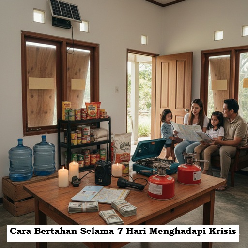 Cara Bertahan Selama 7 Hari Menghadapi Krisis
