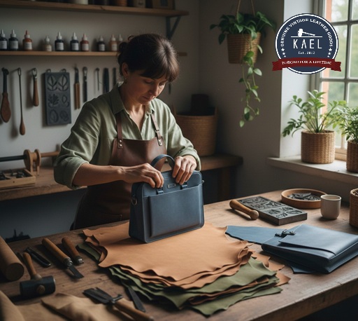 proses pembuatan tas kulit ramah lingkungan