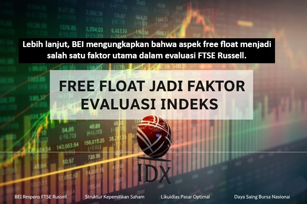 Free Float Jadi Faktor Evaluasi Indeks