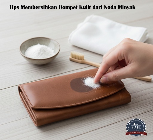 Tips Membersihkan Dompet Kulit dari Noda Minyak