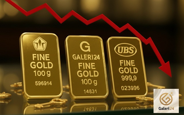 Harga Emas Galeri 24 dan UBS Ikut Turun