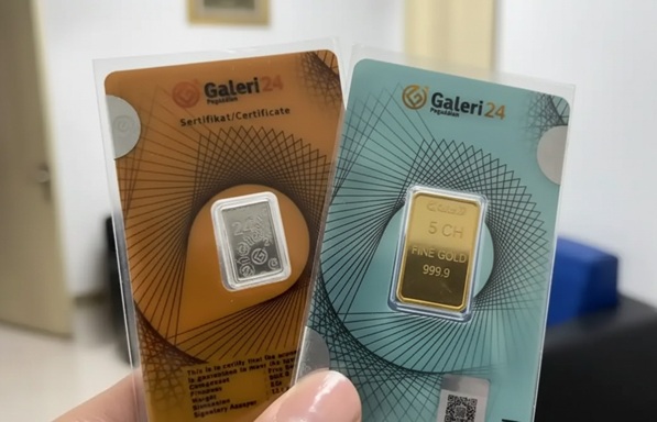 Rincian Harga Emas Galeri 24 Terbaru