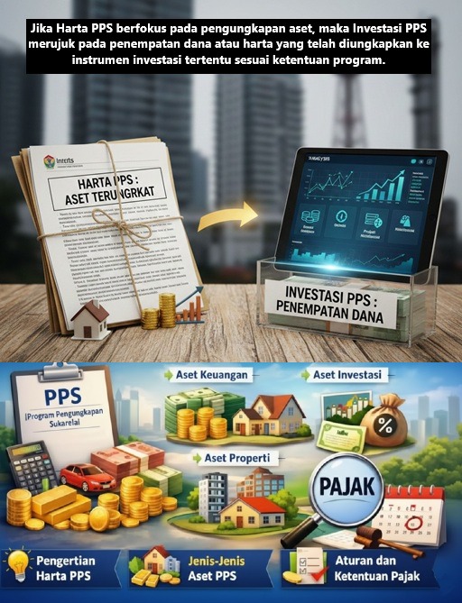 Perbedaan Harta PPS dan Investasi PPS di Coretax