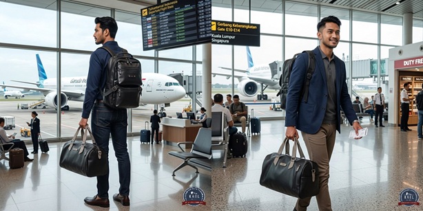 Kael Leather Ohio Backpack & Rocky Series Duffle, Pasangan Tas Kulit Premium untuk Mudik Lebaran 2026