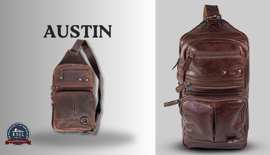 Leather Sling Bag Austin Series