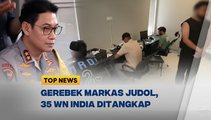 Polisi Amankan Puluhan Perangkat Elektronik