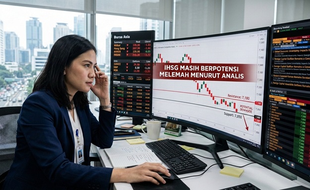 IHSG Masih Berpotensi Melemah Menurut Analis