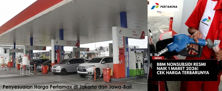 Penyesuaian Harga Pertamax di Jakarta dan Jawa-Bali