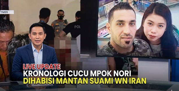 Kronologi Pembunuhan Cucu Mpok Nori di Cipayung