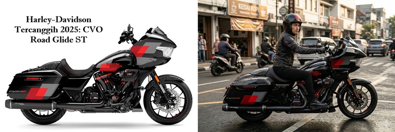 Harley-Davidson Tercanggih 2025: CVO Road Glide ST
