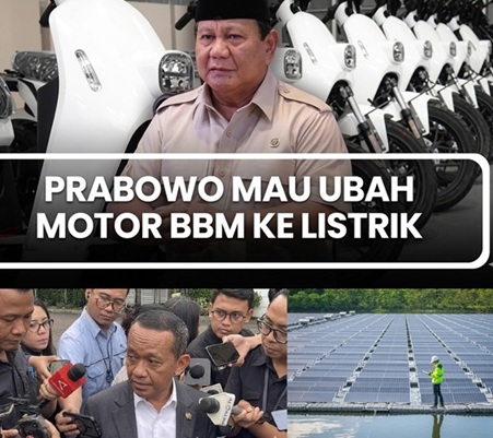 Bahlil Targetkan Konversi 120 Juta Motor Listrik