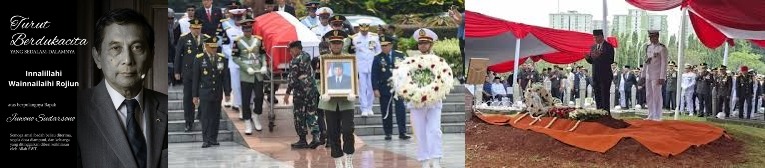 Prosesi Pemakaman Secara Militer di Kalibata