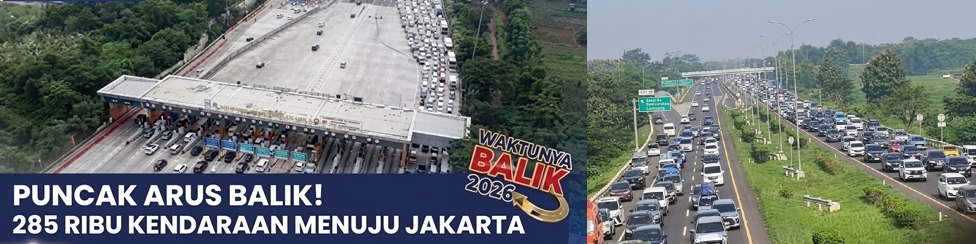 Prediksi Kendaraan Menuju Jabodetabek