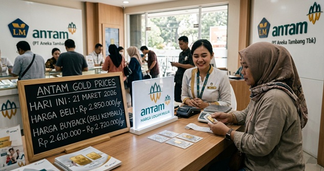 Harga Buyback Emas Antam Hari Ini