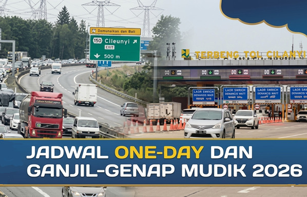 Jadwal One Way Mudik Lebaran 2026