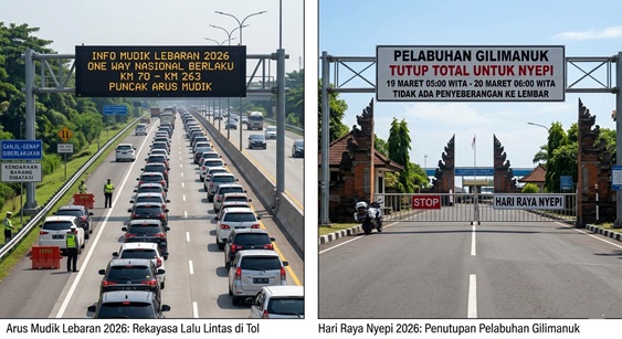 Rekayasa Lalu Lintas Saat Nyepi dan Lebaran