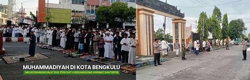 Pengamanan Salat Idul Fitri 1447 H Berjalan Tertib