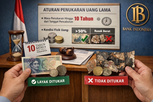 Aturan Resmi Penukaran dari Bank Indonesia
