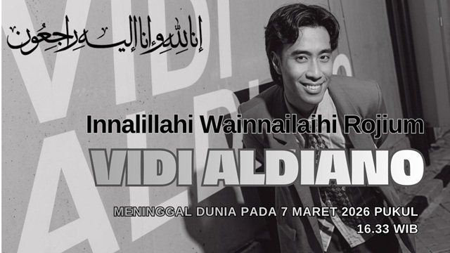 Kabar Duka Vidi Aldiano Meninggal Dunia