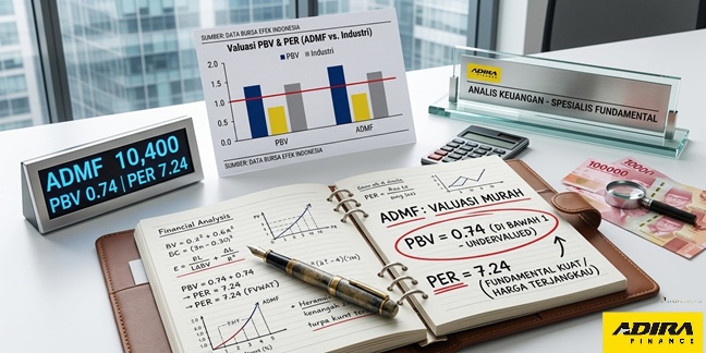 Valuasi Murah dengan PBV di Bawah 1