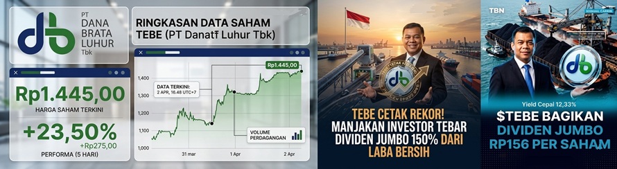 Dividen Besar dan Daya Tarik Saham TEBE