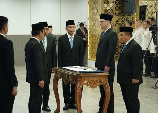 Pelantikan Resmi di Jakarta