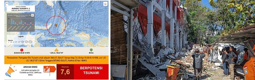 Dampak Gempa Terasa Hingga Ternate dan Sekitarnya