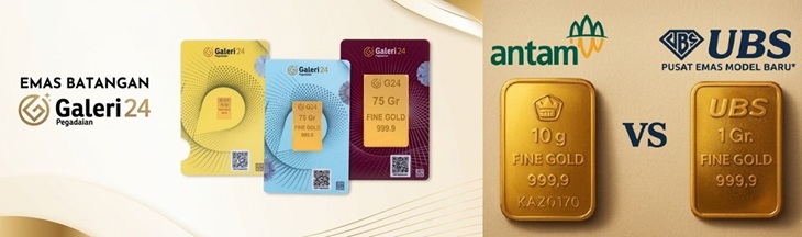 Harga Emas Hari Ini 5 April 2026 Stabil di Pegadaian