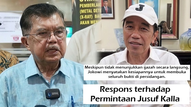 Respons terhadap Permintaan Jusuf Kalla