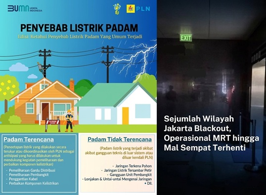 Penyebab Pemadaman dan Penjelasan Resmi PLN