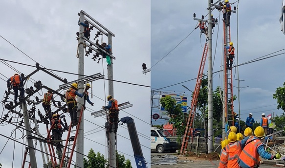 Proses Pemulihan Listrik Dilakukan Bertahap