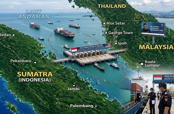 Wacana Pungutan Kapal di Selat Malaka