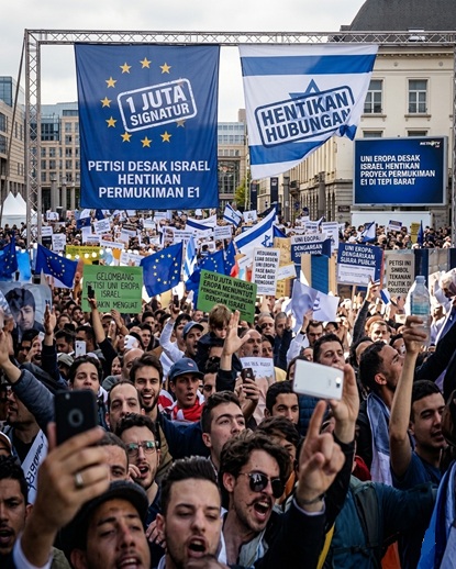 Gelombang Petisi Uni Eropa Israel Semakin Menguat