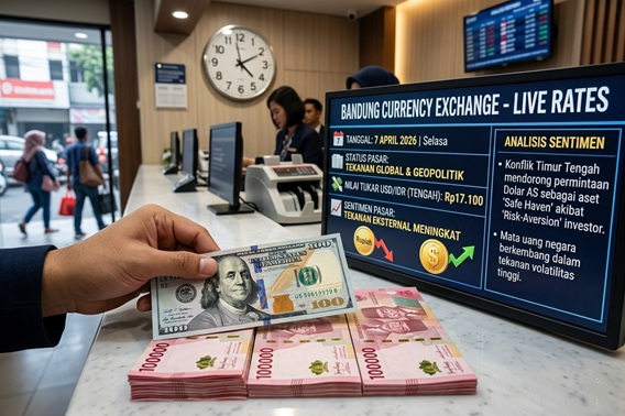 Pergerakan Nilai Tukar di Tengah Tekanan Pasar