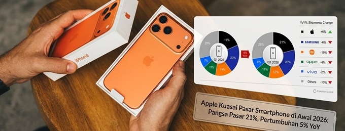 iPhone 17 Perkuat Dominasi Apple di Pasar Smartphone