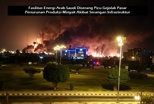 Penurunan Produksi Minyak Akibat Serangan Infrastruktur