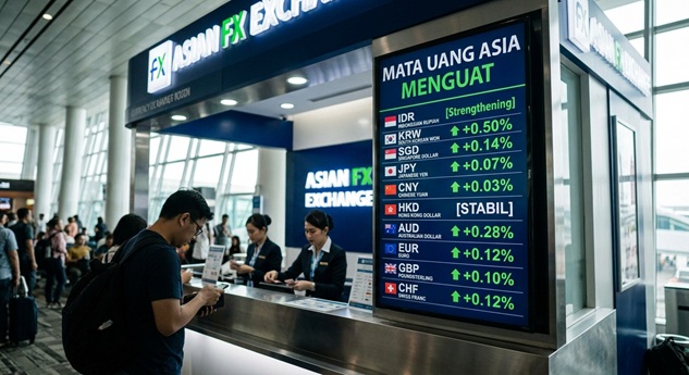 Mata Uang Asia Ikut Menguat
