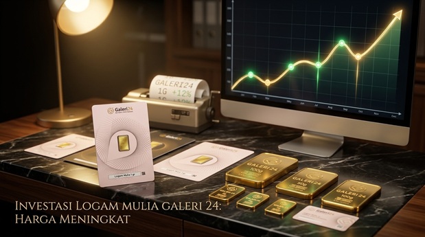 Harga Emas Galeri24 Justru Menguat