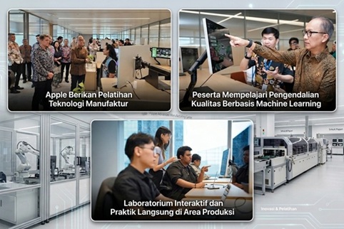 Apple Berikan Pelatihan Teknologi Manufaktur