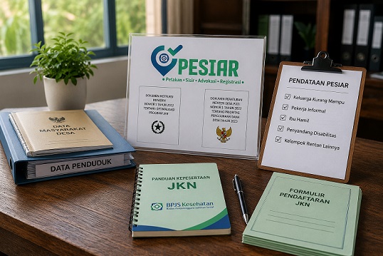 Program PESIAR Sasar Warga Belum Terdaftar
