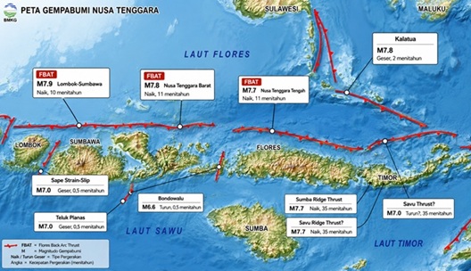 Peringatan Tsunami Muncul di Sejumlah Wilayah