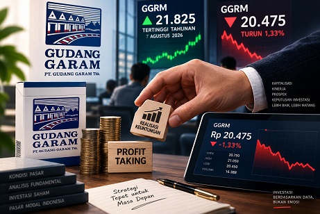 Aksi Ambil Untung Menekan Harga GGRM