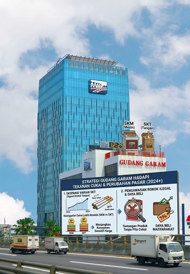 Strategi Gudang Garam Hadapi Tekanan Cukai