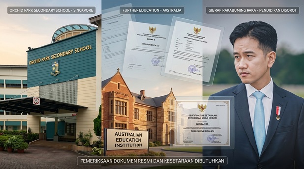 Riwayat Pendidikan Gibran Ikut Disorot