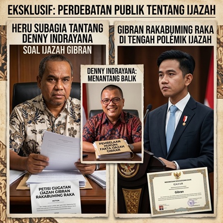 Heru Subagia Tantang Denny Indrayana soal Ijazah Gibran