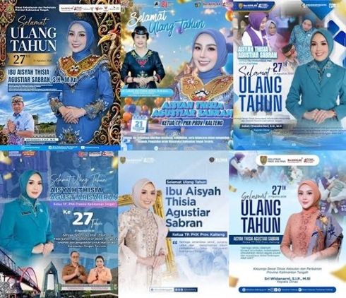Ucapan Ulang Tahun di Akun Resmi OPD