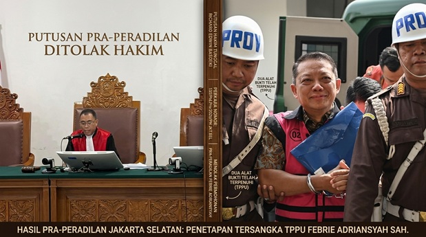 Putusan Praperadilan Febrie Adriansyah Ditolak Hakim. Hakim Nilai Dua Alat Bukti Telah Terpenuhi